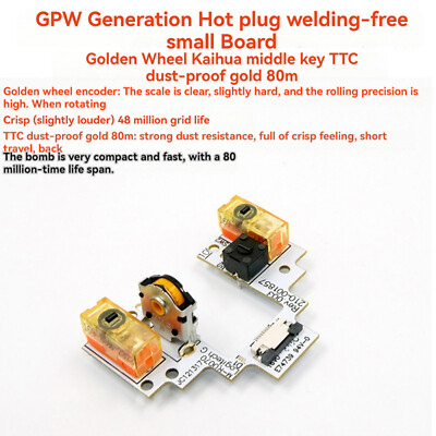 Mouse No Soldering Micro Change Button Small Board Parts for Logitech GPW Gen 1