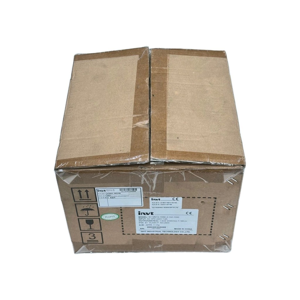 Invt SV-MM13-1R5E-2-1A0-1000 1.5kW 2000rpm Servo Motor — 2