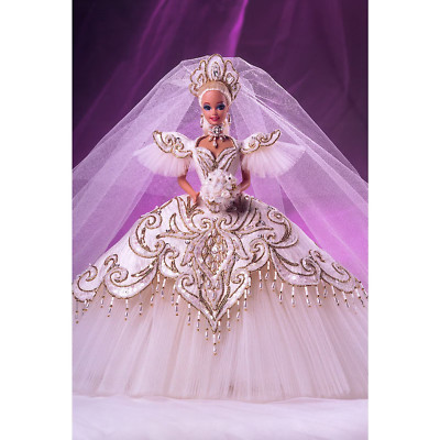 Bob Mackie Empress Bride 1992 Barbie Doll-w/shipper-NRFB-Mint