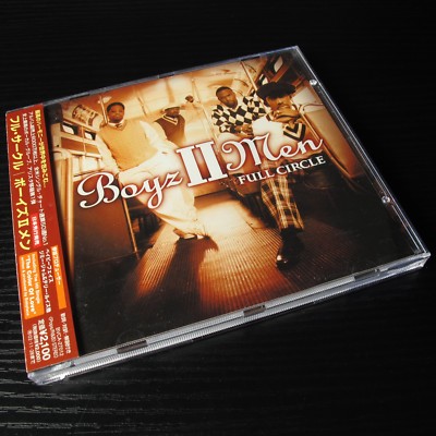 BOYS AND MEN　スペシャルBOX　未開封 Boyz II Men - Full Circle JAPAN CD+1 Bonus Track W/OBI BVCA