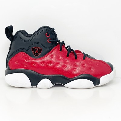 Баскетбольные кроссовки Nike Boys Air Jordan Jumpman Team 2 AQ2797-600 Red 1.5Y, Красный, Air Jordan Jumpman Team 2