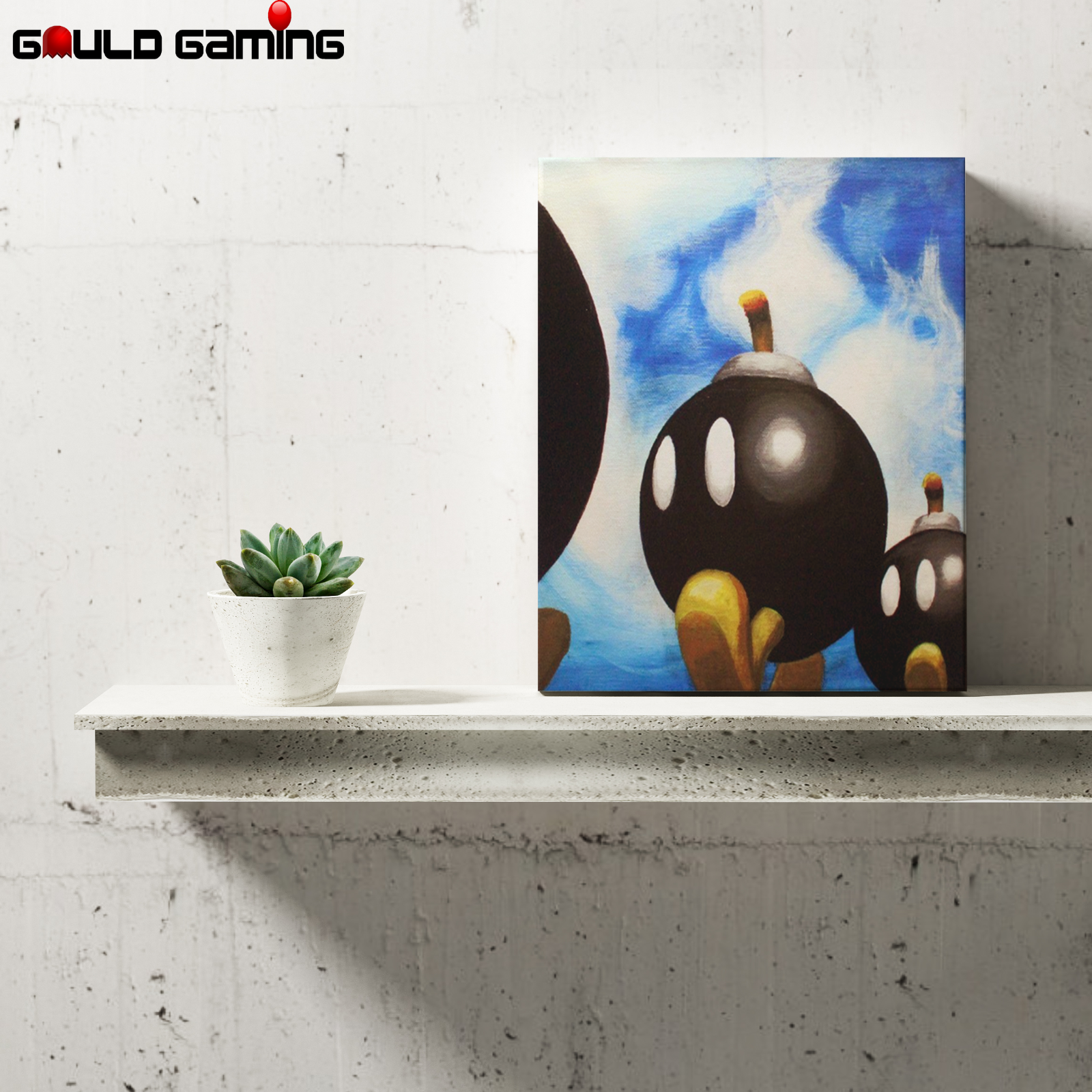 Bob-omb Battlefield Canvas Painting Wall Art Prints Decor Gifts Super Mario 64