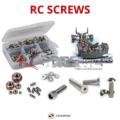 RCScrewZ Stainless Screw Kit xra002 for XRAY T1 EVO2 1/10 On-Road (300002) | SET