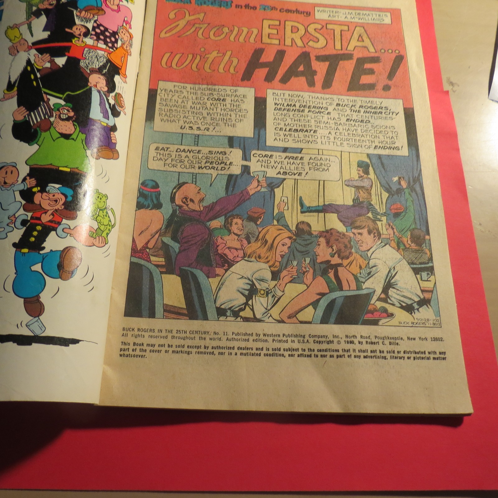 Buck Rogers in the 25th Century Whitman Comics Bronze Age (1980) C491