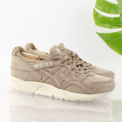Asics Mens Gel Lyte V Sneaker Size 10 Tan Sand Suede Atheltic Shoe Trainer Low