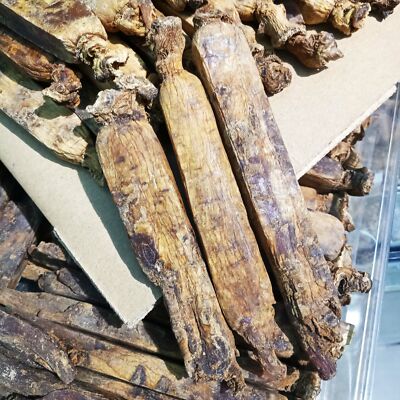 QBG 250g Top Quality Panax Red Ginseng Root Hong Shen