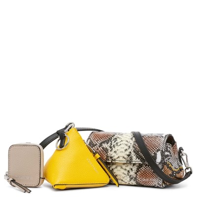 Calvin Klein Women's Argo Organizational Crossbody, Multi Snake [Incomplete Set]