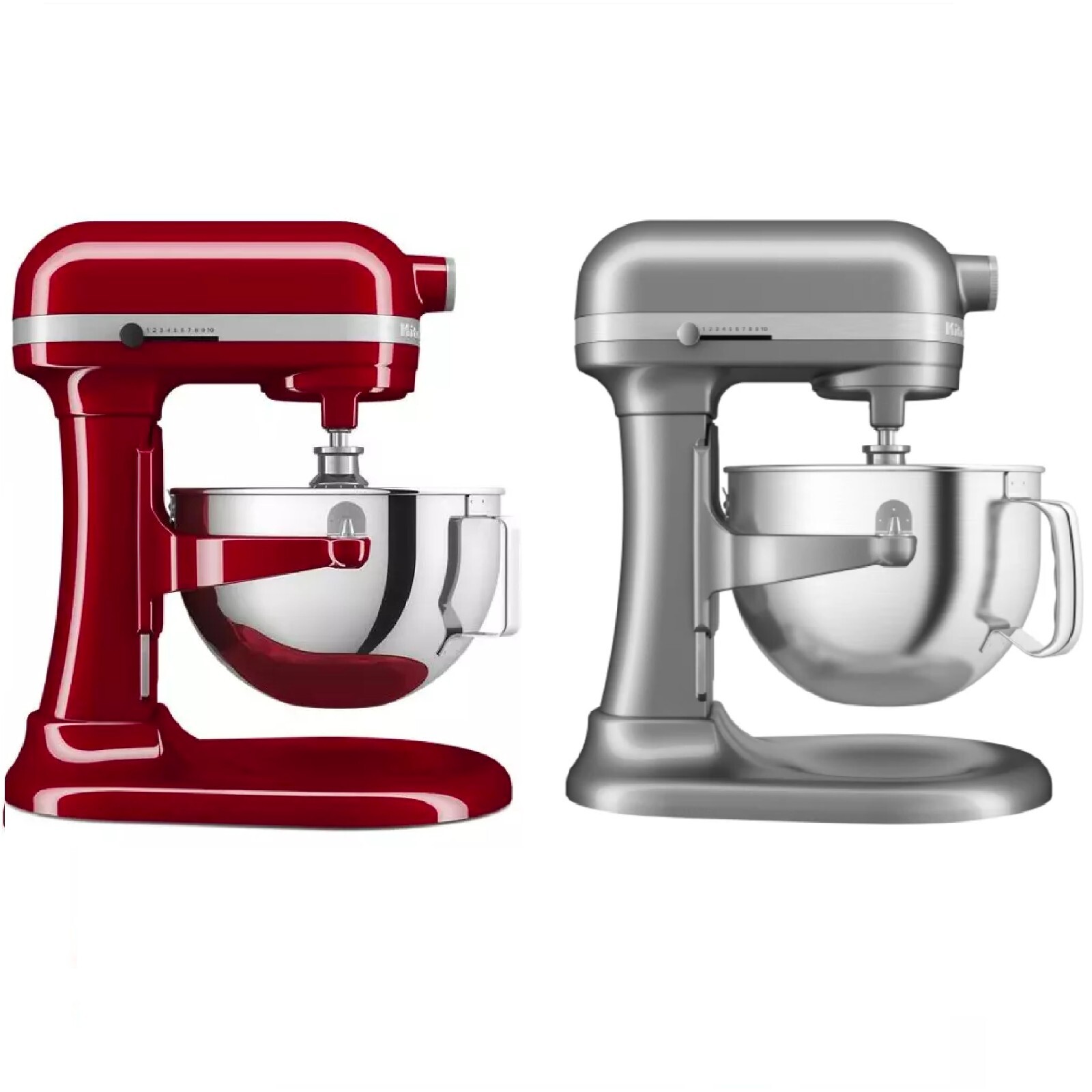 KitchenAid スタンドミキサー 6QTシルバー Kitchenaid 6 Quart Bowl-Lift Stand Mixer, Silver, 11 Speed