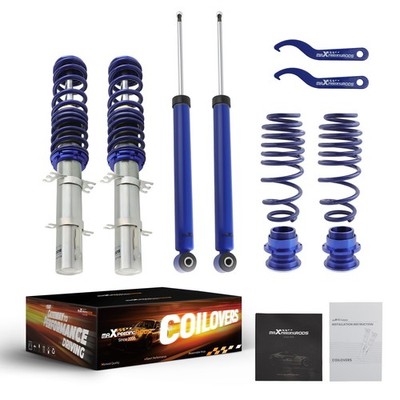 Kit Suspension Combines Filetés for VW Golf 4 1J 1998-07 Seat Leon Coilovers