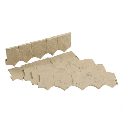 Plastic Border Stone Edging with Modern Style and Natural Border Stone Appear...