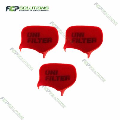 3 x UNIFILTER Ram Head/Snorkel PreCleaner Filter, TJM Right Hand Side Fitment