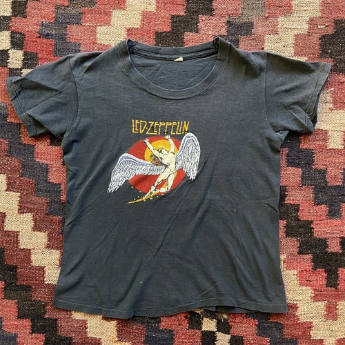 vintage 1970s LED ZEPPELIN Shirt 70s Tour Tee Rare