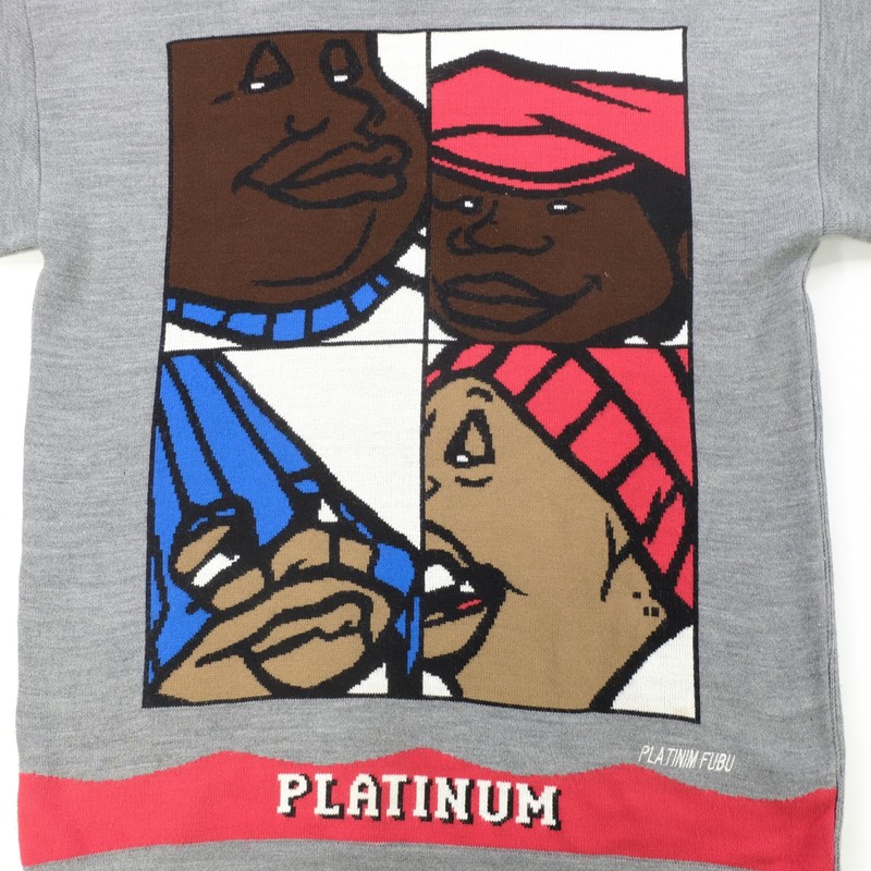 Rare VTG FUBU Platinum Fat Albert Junkyard Gang Big Face