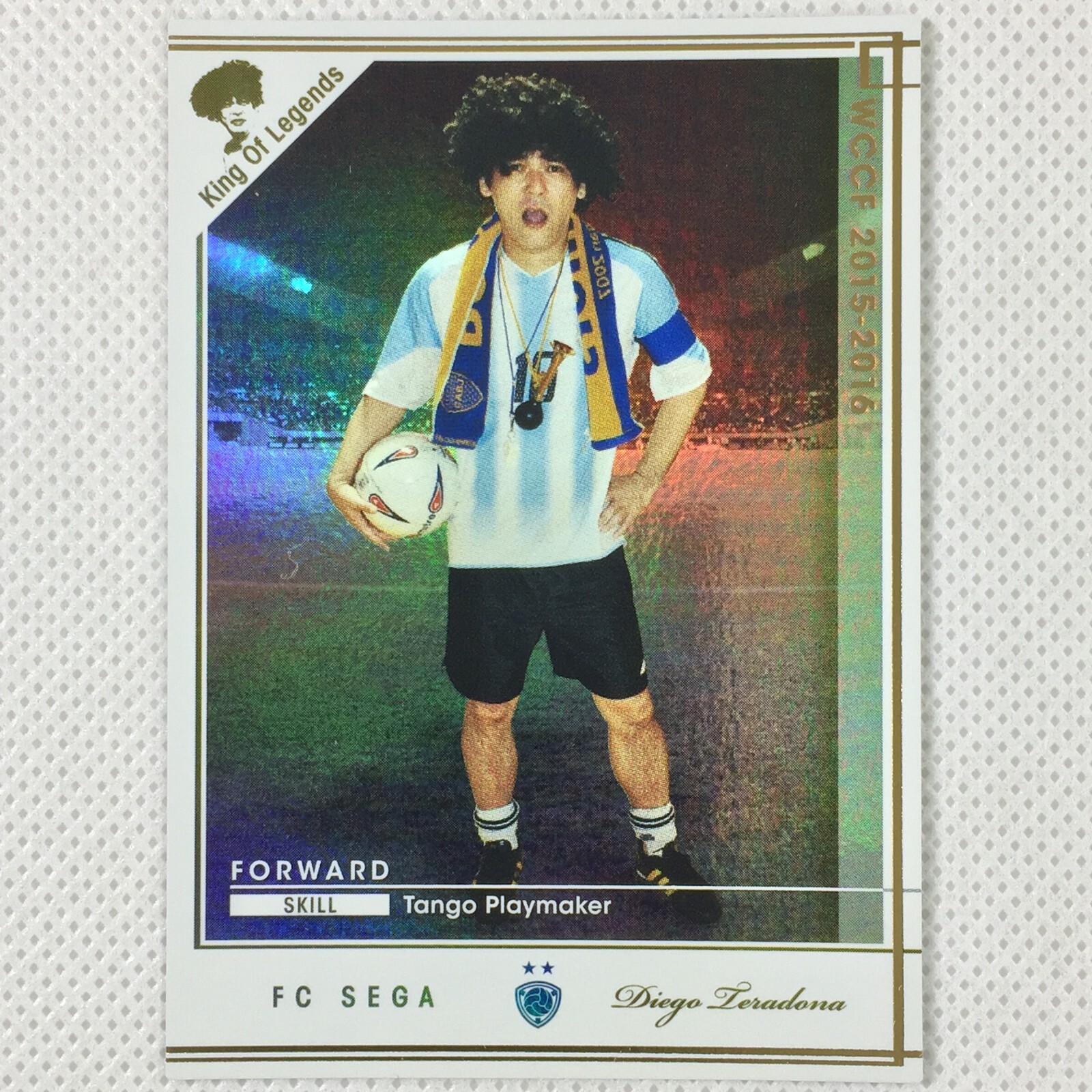 WCCF EXTRA、KOLE Panini WCCF 2015-16 Promo Card Diego Teradona KOLE FC Sega