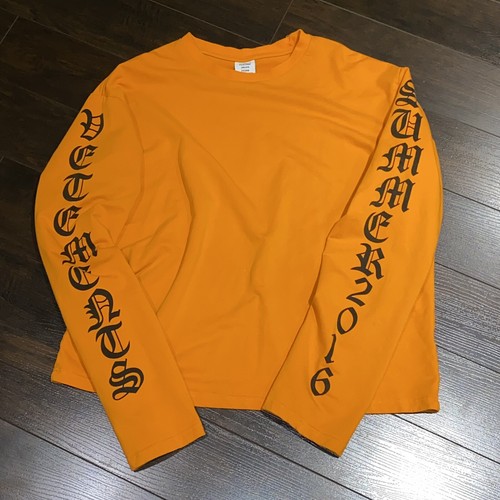 【VETEMENTS】GVASALIAオーバーサイズTシャツ VETEMENTS Gvasalia For VETEMENTS T-Shirt
