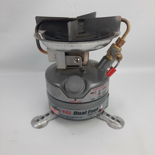 Coleman Feather 442 Peak 1 Dual Fuel Stove 1994 Tested WorksのeBay公認海外通販