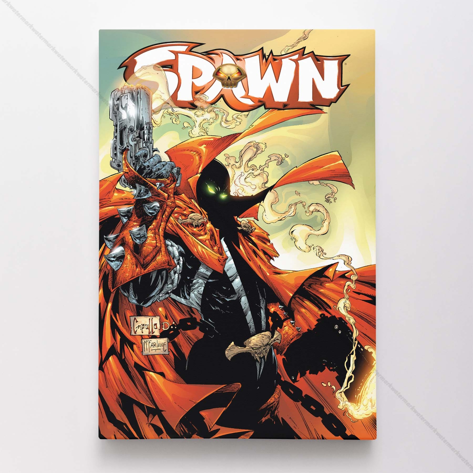 Spawn 107 Poster Canvas Comic Book Cover Art Print #A