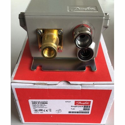 1pcs New Danfoss Pressure Switch KPS37 060-310666 060-3106 Fast Delivery