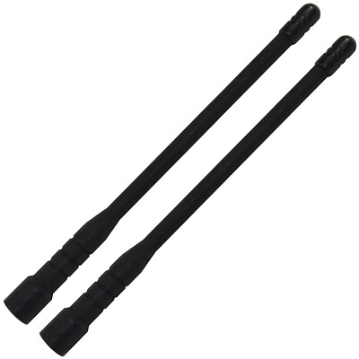 2-Pack HQRP VHF High Gain Antenna for Vertex VX-410 VX-420 VX-450 VX-600 VX-900