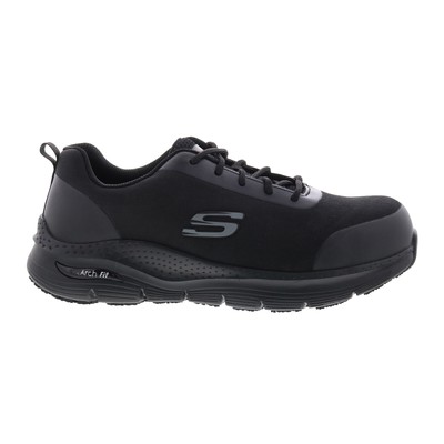 

Skechers Arch Fit Sr Ringstap 200086W Мужские черные широкие спортивные туфли, Черный, Skechers Arch Fit Sr Ringstap