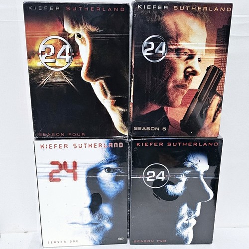 24 Tv Series DVD Lot Of 4 Complete Seasons 1,2,4 & 5 | eBay