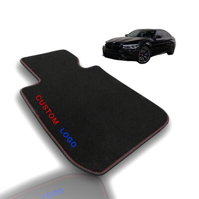 Luxury Carpet Velour Floor Mats For Bmw 3 Series F30 / F31 / F80 M3 2012-2019