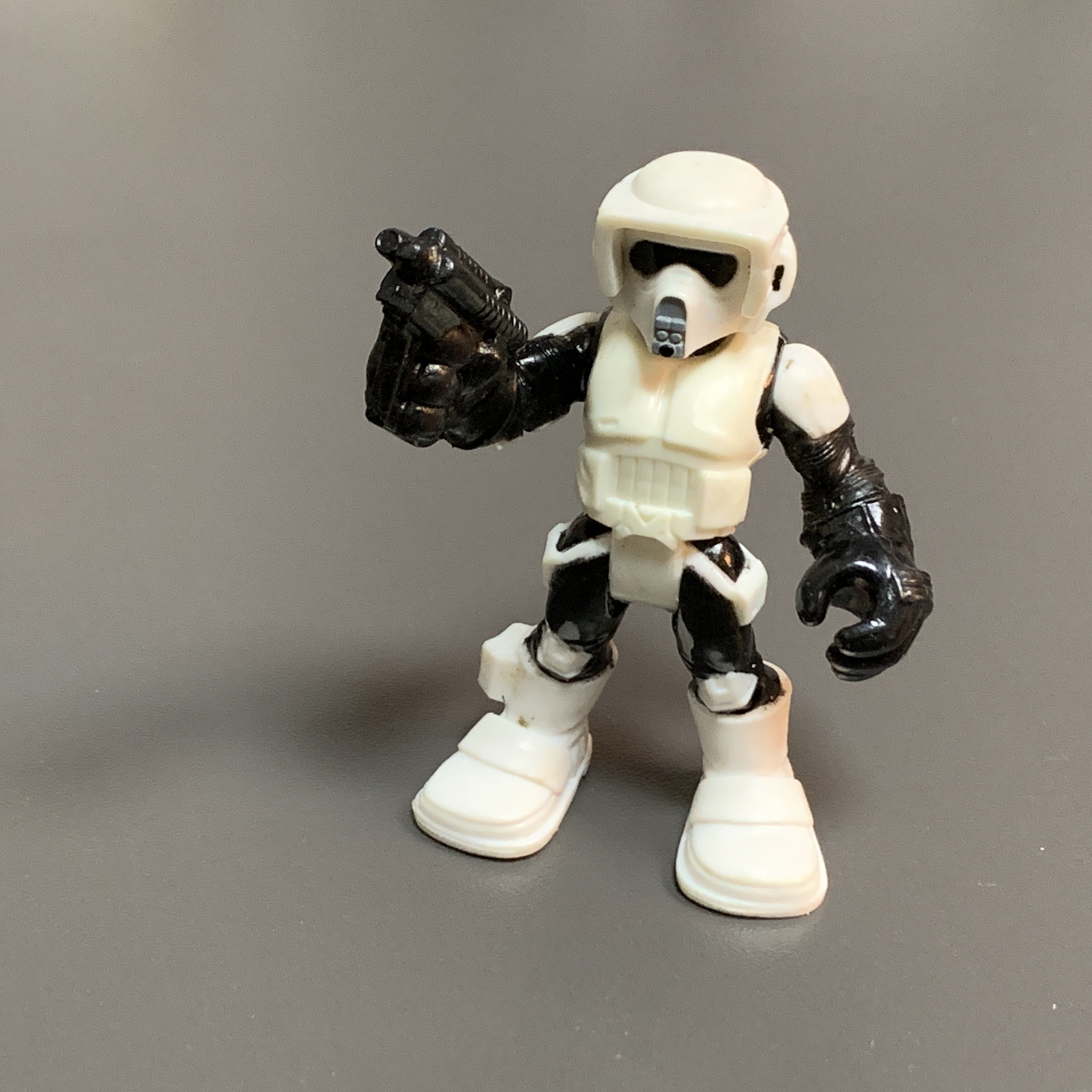 5X Playskool Star Wars Galactic Heroes Jedi Force Scout Trooper action