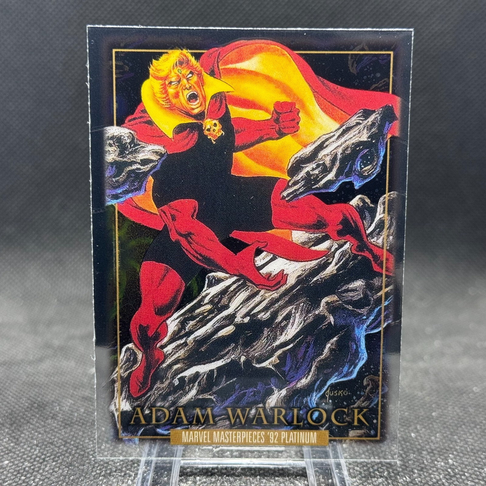 Marvel Masterpieces '92 Platinum Adam Warlock Apocalypse