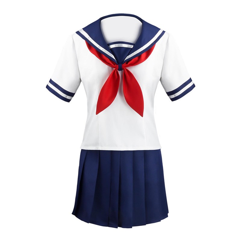 Women Sailor Suit Cosplay Costume Dress School Girl Dress Uniform Cosplay