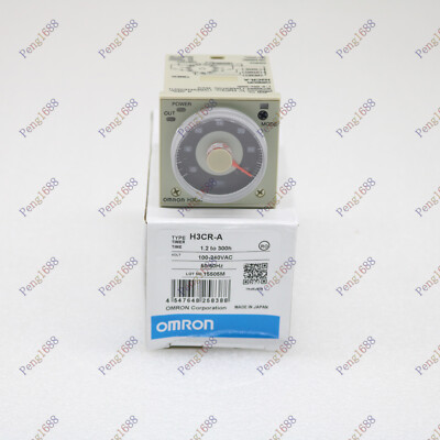 new omron H3CR-A 100-240VAC Time relay 50/60HZ IN BOX FREE SHIP
