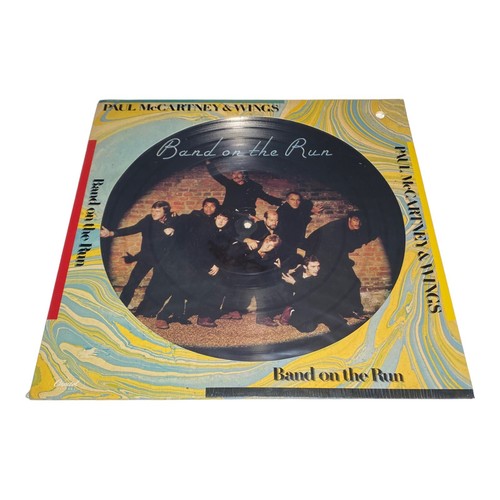 NEW PAUL MCCARTNEY & WINGS BAND ON THE RUN LP PICTURE DISC
