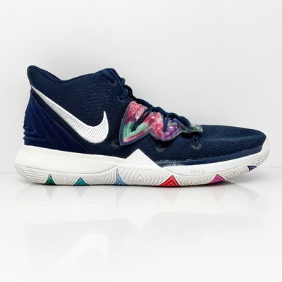 

Nike Boys Kyrie 5 AQ2456-900 Синие кроссовки для баскетбола Размер 6,5 лет, Синий, Kyrie 5