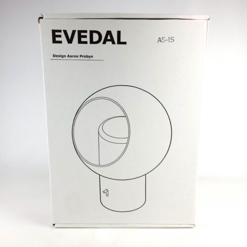 Ikea EVEDAL Table Lamp Marble/Gray with Dimmer