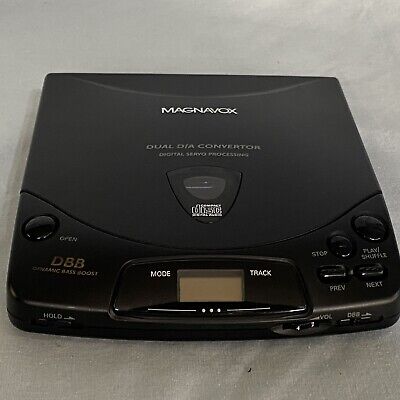 Magnavox AZ 6832 Portable CD Player. Tested. Fully functional. Bass Boost.