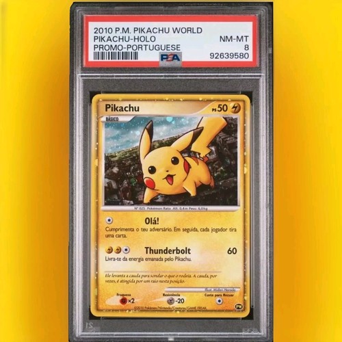 PSA10 ピカチュウ pikachu world ポルトガル Portugal Pokemon Card World Collection 2010 Portuguese Pikachu PW