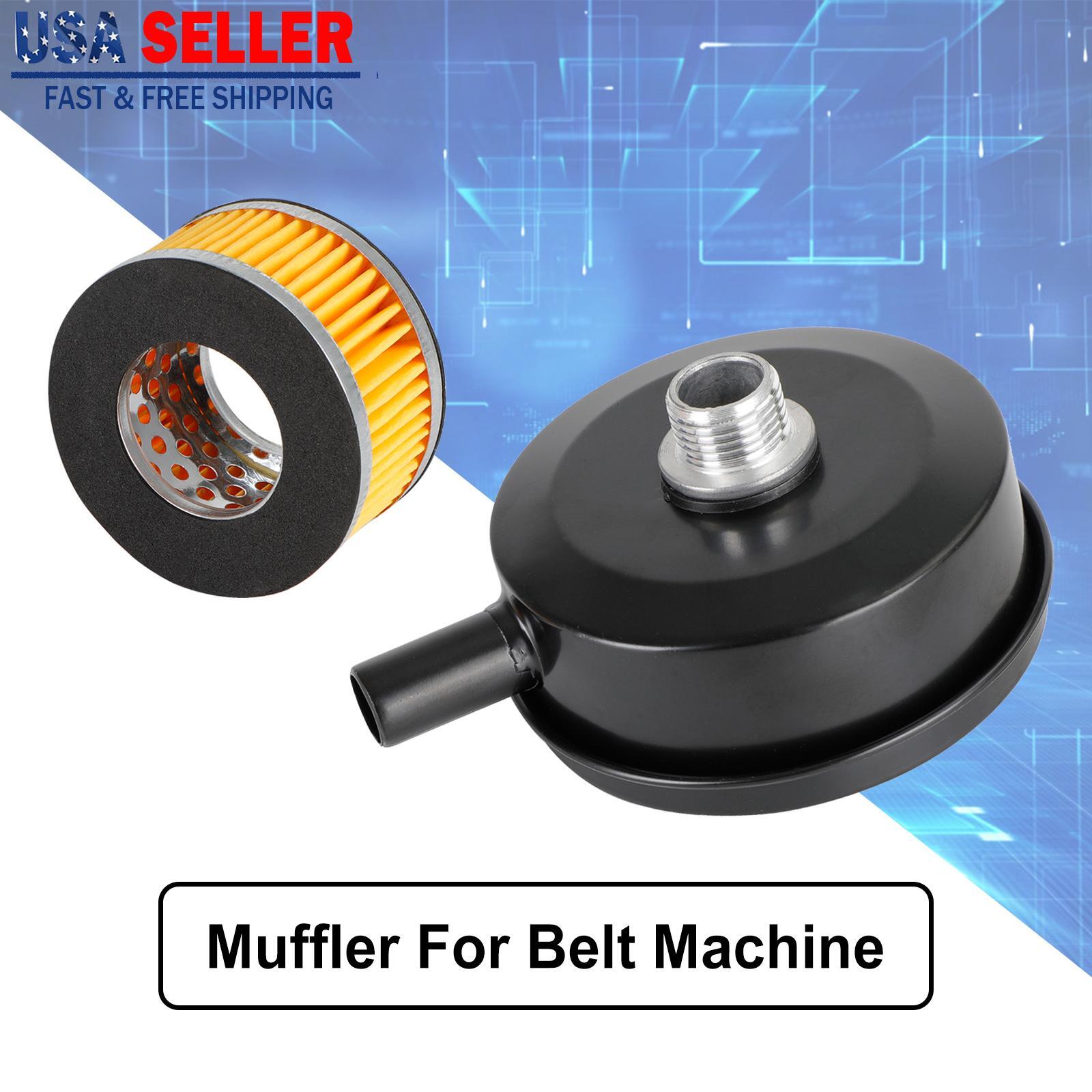 Intake Filter Muffler Silencer Black-metal Ue