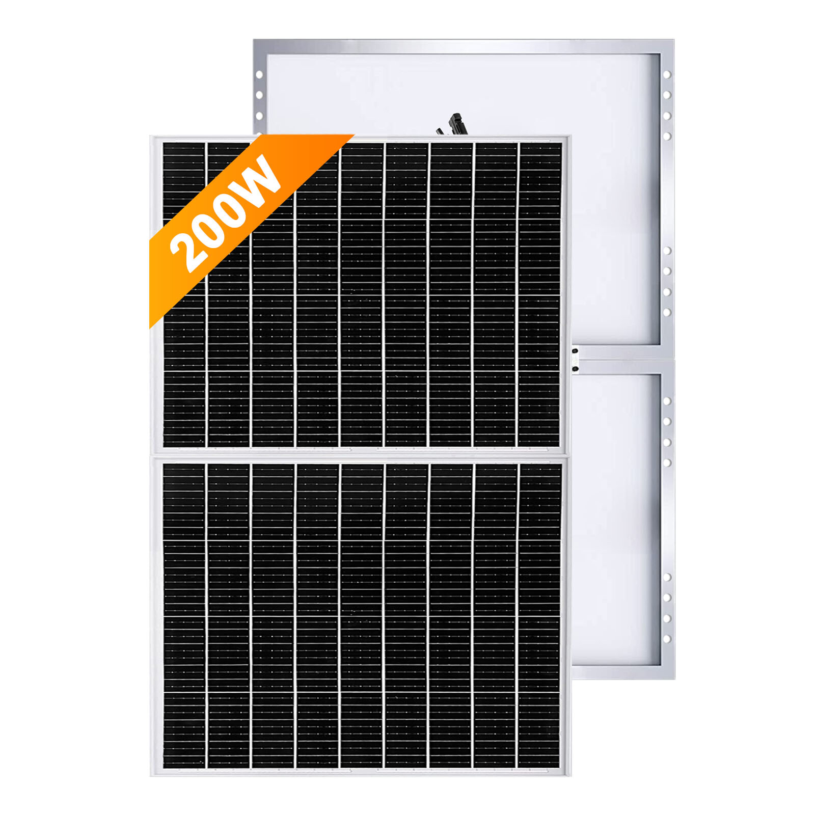 100W 200W Watt 12V Mono Solar Panel Kit Easy disassembly Splicing For Balcony
