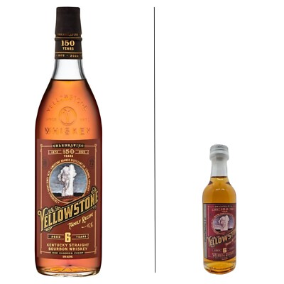 Whisky Yellowstone 6 Y Family Recipe , 2022, Straight Bourbon, 50%,Sample 5cl