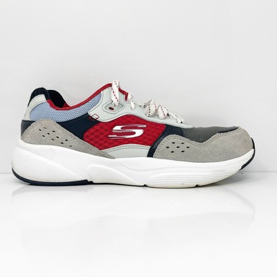 

Skechers Womens Meridian 13019 Серая повседневная обувь Кроссовки Размер 8.5, Серый, Meridian