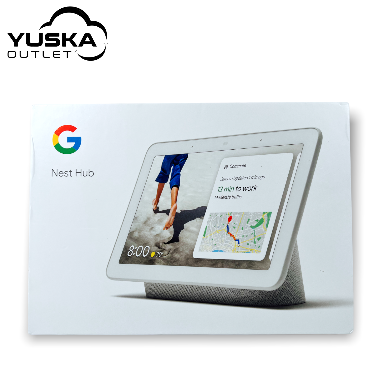 【新品未開封】Google Nest Hub チョーク 新品未使用】Google Nest Hub チョーク GA00516-JP