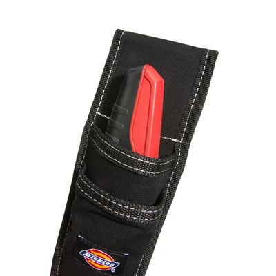 Dickies Black Utility Knife Cutter Sheath Tool Belt Pouch Holder 57064