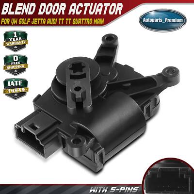 Blend Door Actuator for Audi TT TT Quattro VW Clasico Golf Jetta Main 1J1907511F