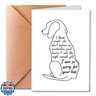 PTRUKD, Pet Sympathy Cards for Dog | Sympathy Card for loss of Dog, Suitable for Pet Loss, Mourning and Missing Messages