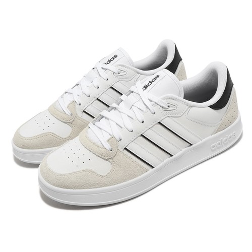 

adidas Breaknet Plus White цвета слоновой кости черные мужские повседневные кроссовки FY5914, Белый, Breaknet Plus Hk