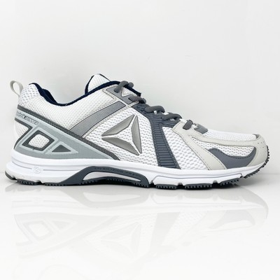 

Кроссовки Reebok Mens Runner BD4941 белые кроссовки размер 11.5, Белый, Runner