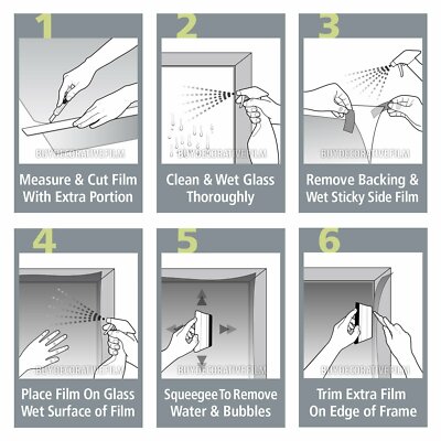 BDF 4BKSTR Decorative Window Film Black Stripe