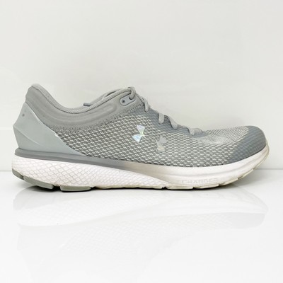 

Under Armour Womens Charged Escape 3 3024913-100 Серые кроссовки для бега 10, Серый, Charged Escape 3