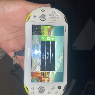PS Vita Lime Green White PCH 2000 ZA13 Console only PSV Slim