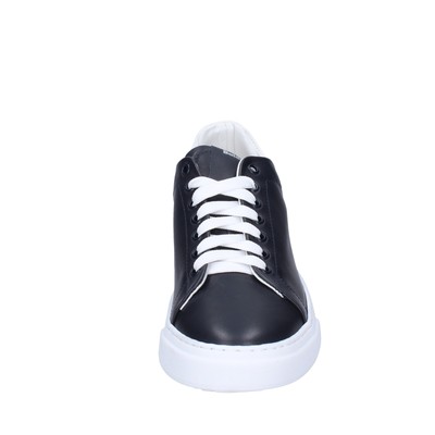 Pre-owned Baldinini Herren Schuhe  43 Eu Sneakers Blau Leder Bf459-43
