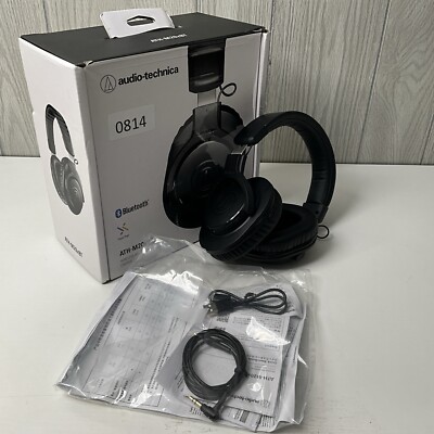 Audio-Technica ATH-M20XBT Bluetooth Headphones - Black